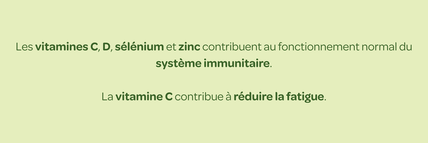 Gummies Défenses Immunitaires | Immunity – Allégations