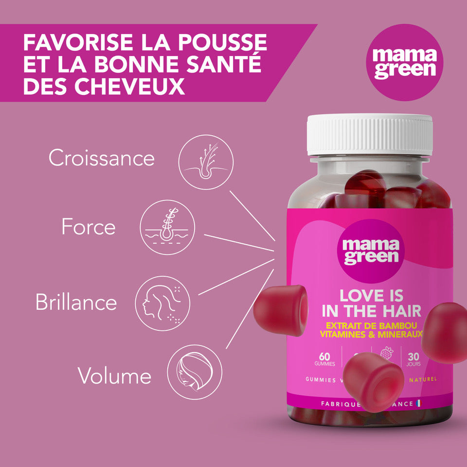 Gummies Love is in the hair