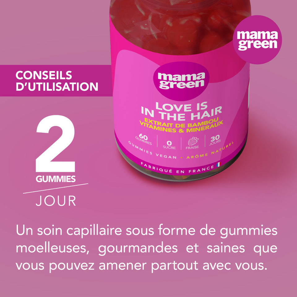 Gummies Love is in the hair